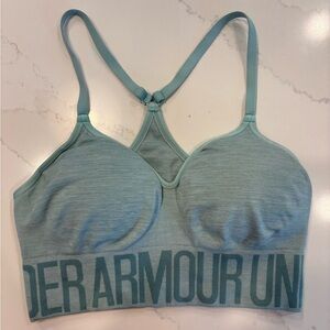 Women’s Under Armour Teal Sports Bra - Size M